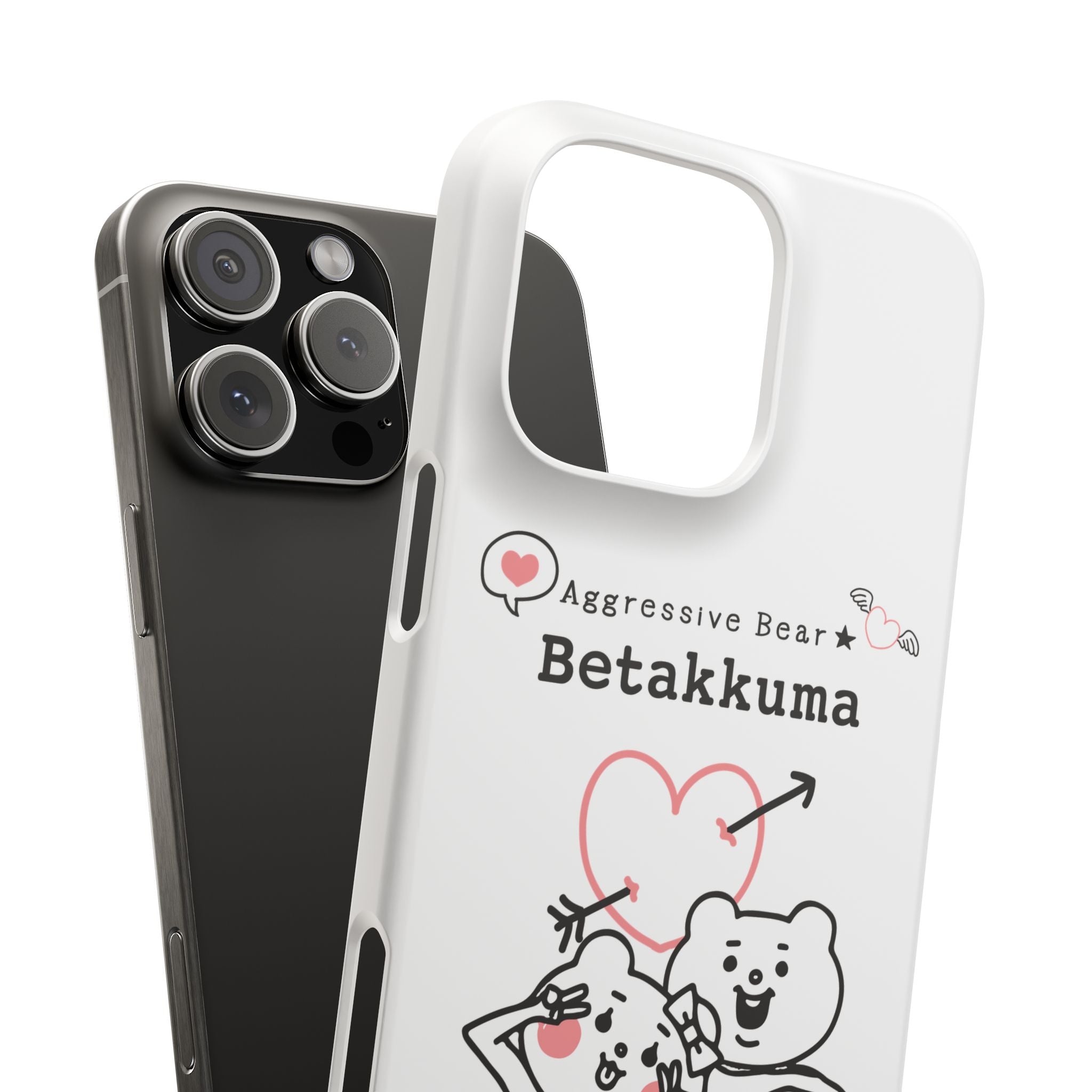 Betakkuma Arrow Heart Phone Case